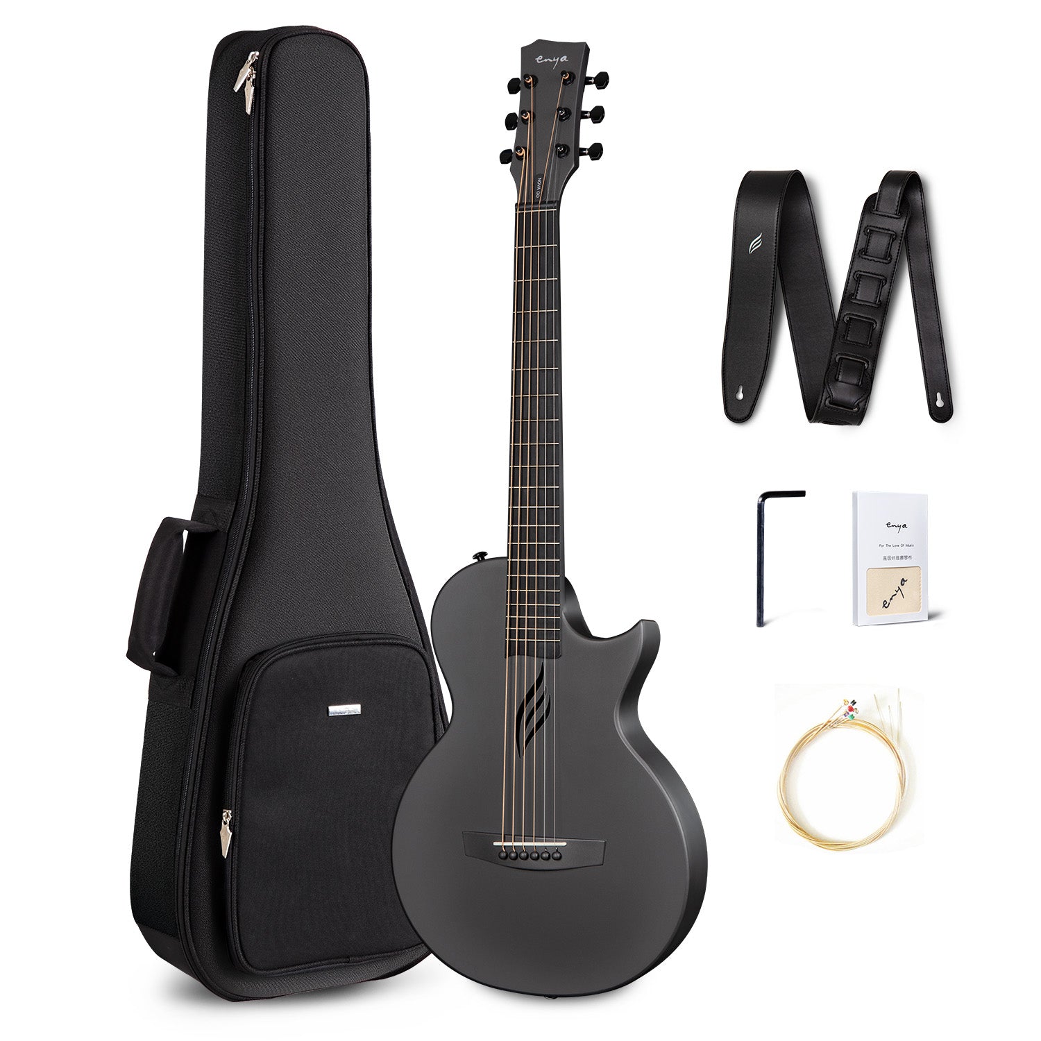 Nova Go: Durable, Light, Cute, Carbon Fiber Travel Guitar