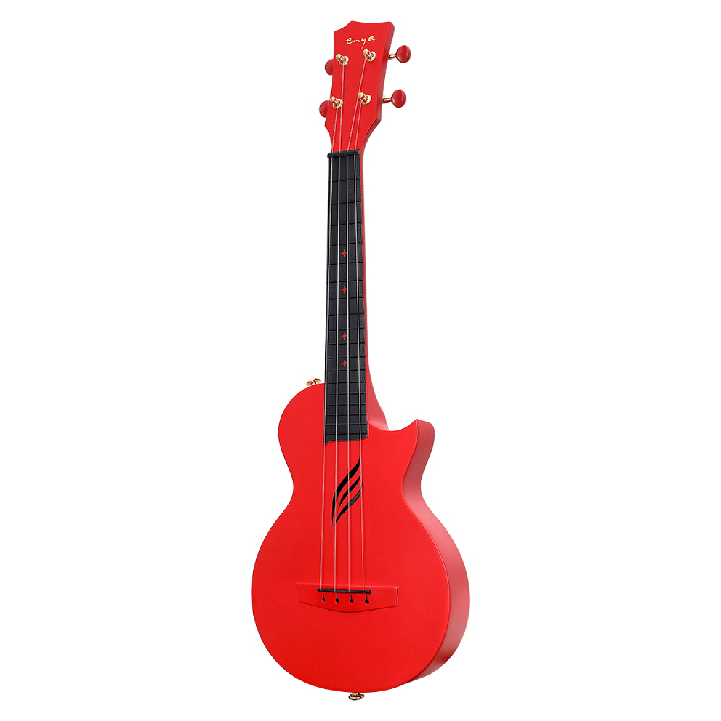 Enya Nova U Carbon Ukulele Red ENYA MUSIC INC