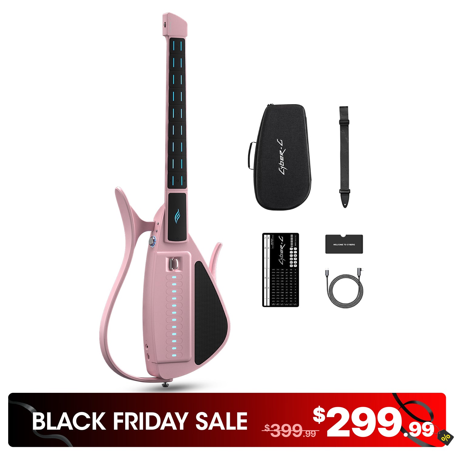 Enya Cyber-G: New Era Backing Stringless Smart Guitar