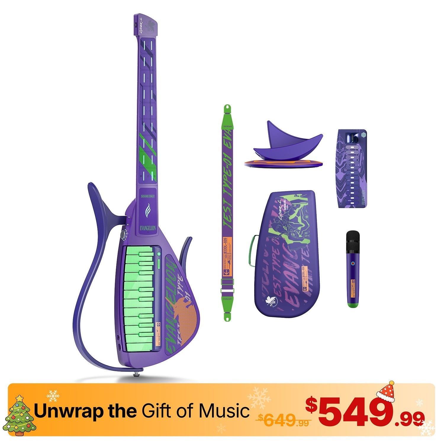 Enya Cyber-G: New Era Backing Stringless Smart Guitar