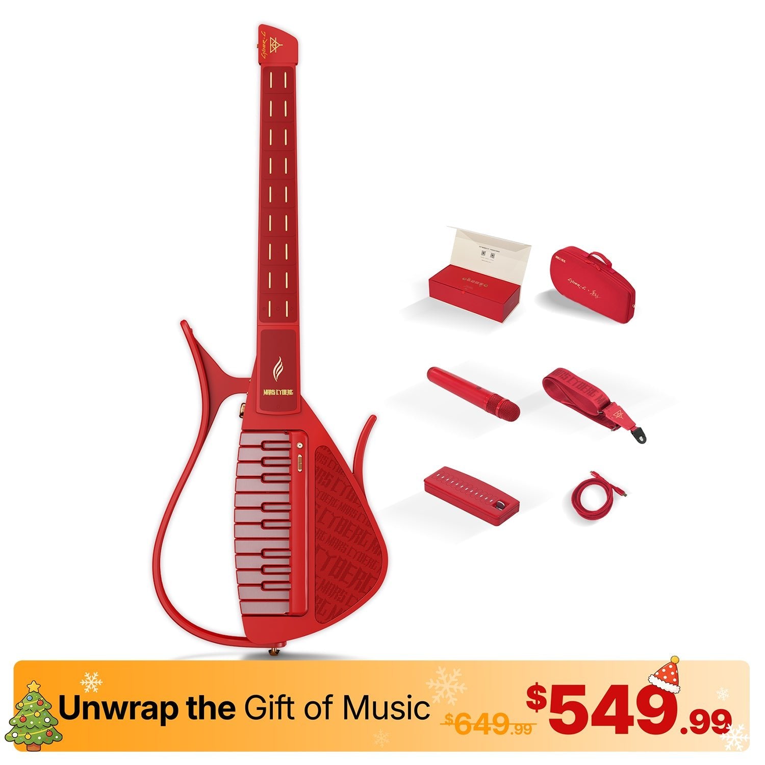 Enya Cyber-G: New Era Backing Stringless Smart Guitar