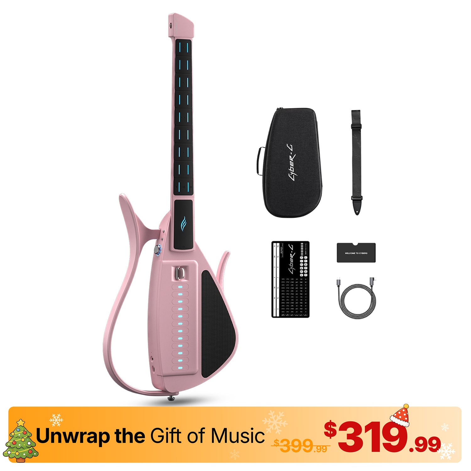 Enya Cyber-G: New Era Backing Stringless Smart Guitar