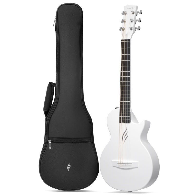 Enya Nova Go Mini: Compact 1/4 Size Acoustic Guitars White
