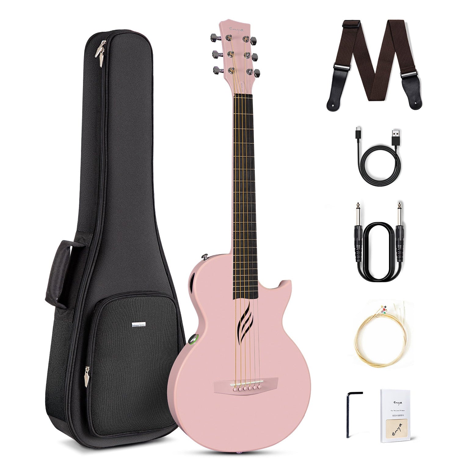 Nova Go Sp1: Carbon Fiber Electric Acoustic Travel Guitar