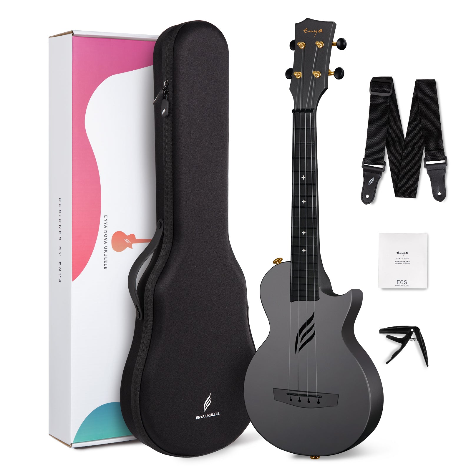 その他 Enya NOVA U Enya Nova U Carbon Ukulele Blue – ENYA MUSIC INC