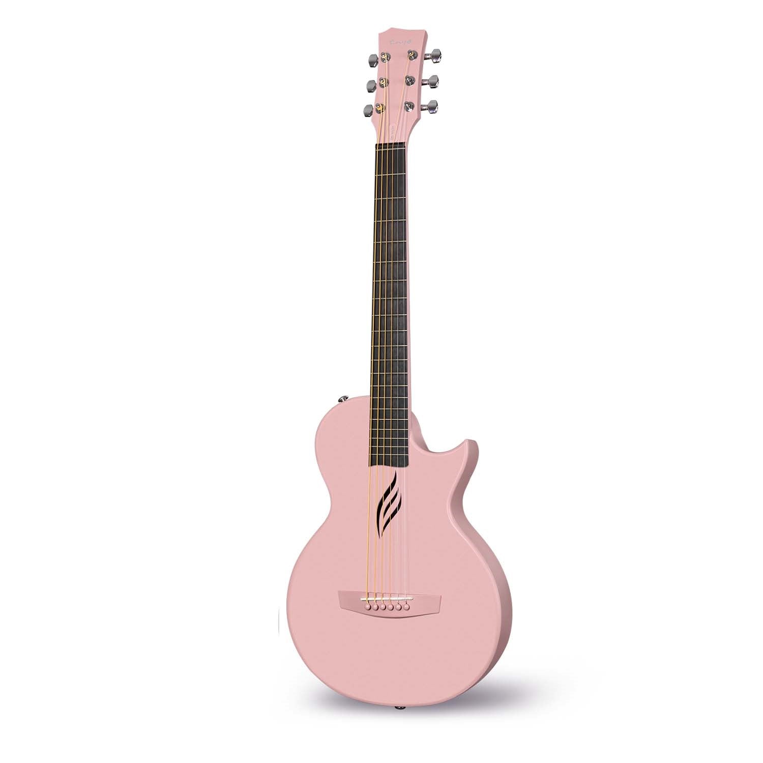 Pink Acoustic Guitars Instrument