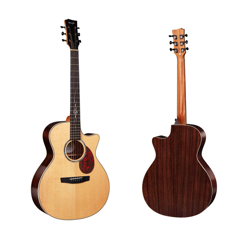 Enya Q1 Pro Solid Spruce Full-Size Guitar – ENYA MUSIC INC