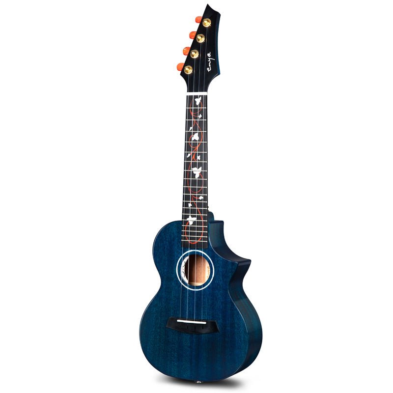 M6 Blue Solid Mahogany