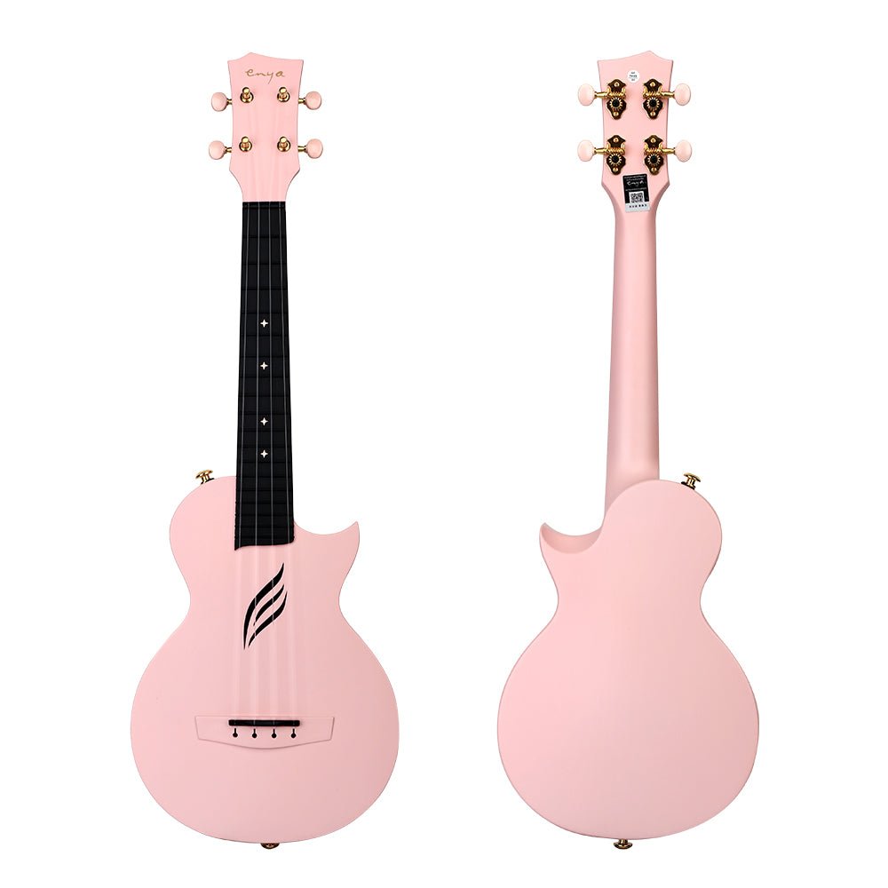 Enya Nova U Carbon Ukulele Black – ENYA MUSIC INC