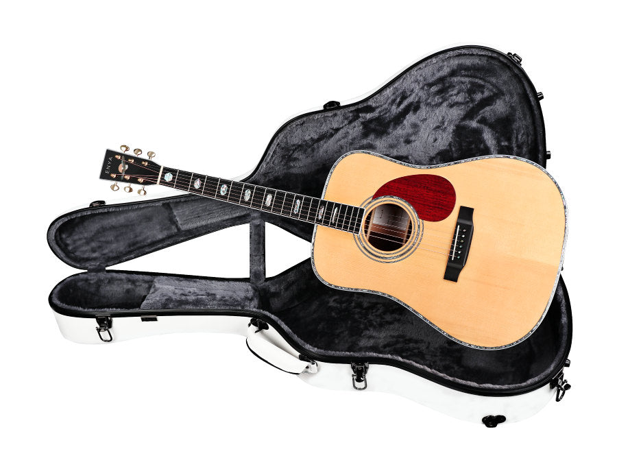 Enya T-10D Solid Spruce Guitar – ENYA MUSIC INC